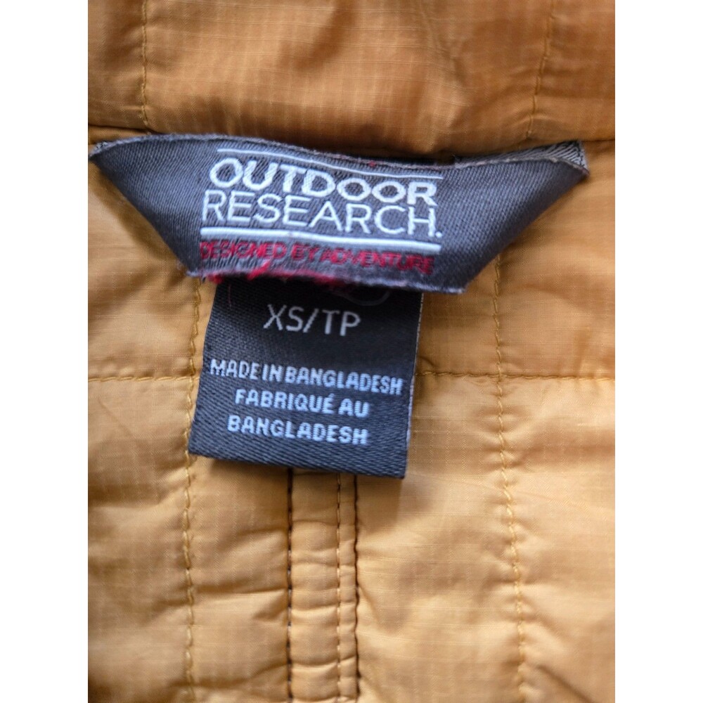 Outdoor Research Jacket Womens Green Prologue Refuge Quilted Insulated Size XS - Picture 2 of 9